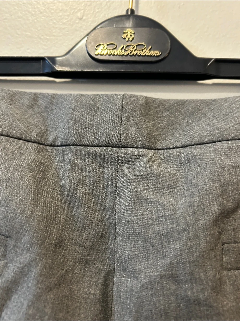 Lauren Ralph Lauren Men's Charcoal Dress Trousers
